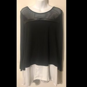 Stylish colorblock tunic